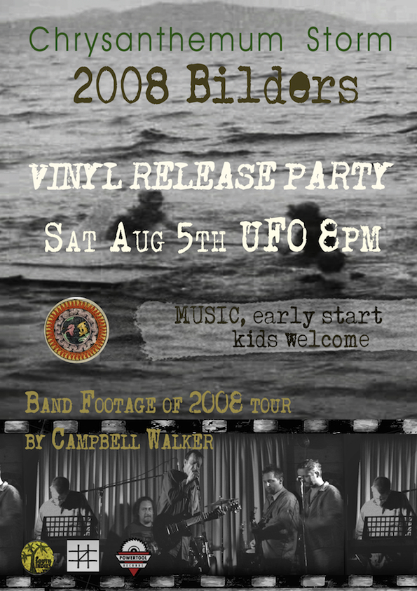 Bill Direen Vinyl LAunch UFO Aug 5th A4